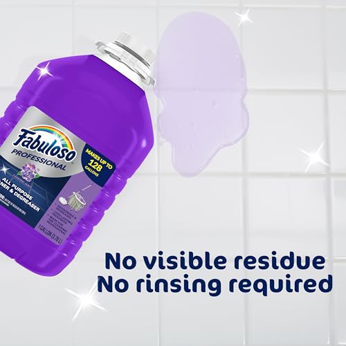 Fabuloso Professional All Purpose Cleaner & Degreaser - Lavender, 1 Gallon (Pack of 1)