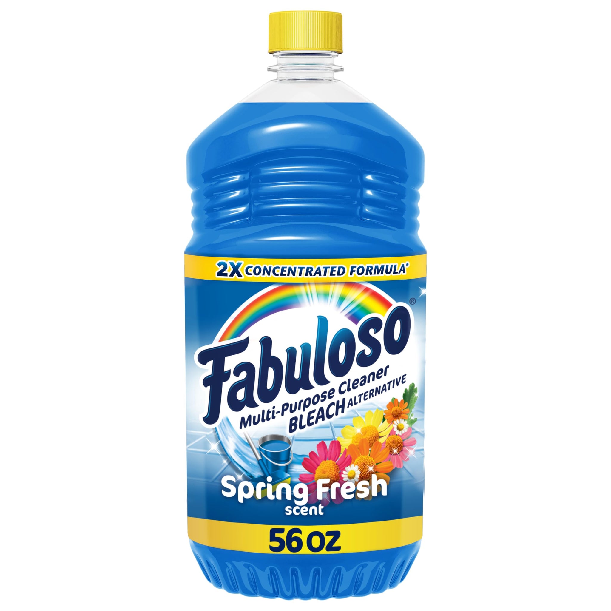 Fabuloso Multi-Purpose Cleaner & Floor Cleaner, 2X Concentrated, Lavender Scent, 56 fluid ounces